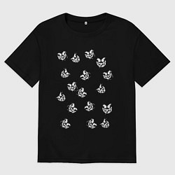 Футболка оверсайз мужская PYROKINESIS, цвет: черный