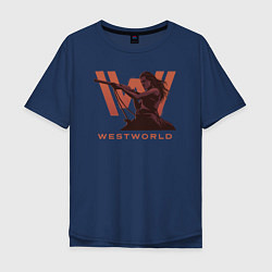 Мужская футболка оверсайз Westworld