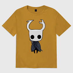 Футболка оверсайз мужская Рыцарь Hollow Knight, цвет: горчичный