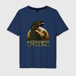 Мужская футболка оверсайз T-Rex