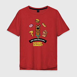 Мужская футболка оверсайз Scooby Snack