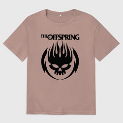 Футболка оверсайз мужская THE OFFSPRING, цвет: пыльно-розовый