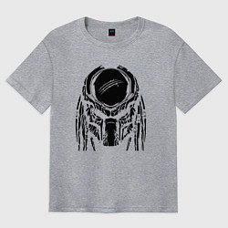 Футболка оверсайз мужская PREDATOR, цвет: меланж