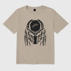 Футболка оверсайз мужская PREDATOR, цвет: миндальный