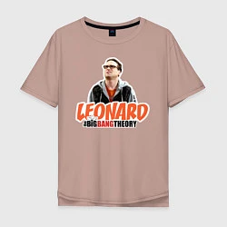 Мужская футболка оверсайз Leonard