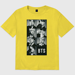 Мужская футболка оверсайз BTS