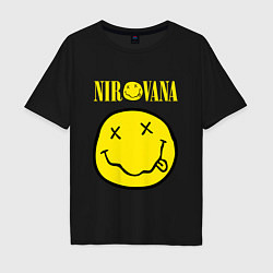 Мужская футболка оверсайз NIRVANA