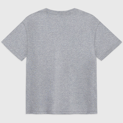 Мужская футболка оверсайз CYBERPUNK 2077 / Меланж – фото 2