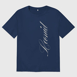 Мужская футболка оверсайз Леонид