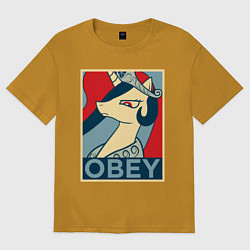 Мужская футболка оверсайз Trixie OBEY