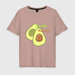 Мужская футболка оверсайз Avocados factory