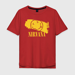 Мужская футболка оверсайз Nirvana