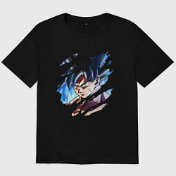 Футболка оверсайз мужская Dragon Ball, цвет: черный