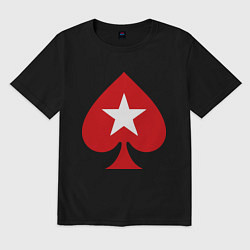 Мужская футболка оверсайз Покер Пики Poker Stars