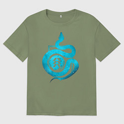 Футболка оверсайз мужская DESTINY, HUNTER, цвет: авокадо