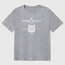 Футболка оверсайз мужская Genshin Impact - Klee, цвет: меланж