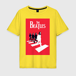Мужская футболка оверсайз The Beatles