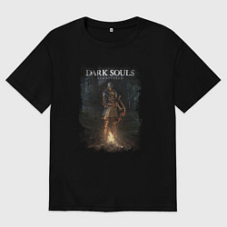Футболка оверсайз мужская Dark Souls Remastered, цвет: черный
