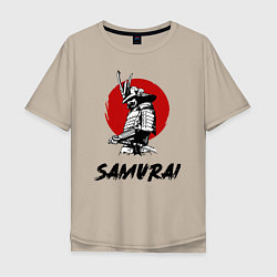 Мужская футболка оверсайз SAMURAI