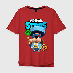 Мужская футболка оверсайз Генерал Гавс brawl stars