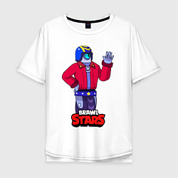 Мужская футболка оверсайз STU СТУ Brawl Stars