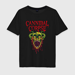 Мужская футболка оверсайз Cannibal Corpse Труп Каннибала Z