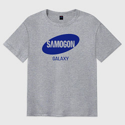 Футболка оверсайз мужская Samogon galaxy, цвет: меланж