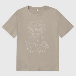 Мужская футболка оверсайз ROCKET Ego Trippin