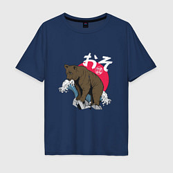 Мужская футболка оверсайз Japanese Anime Bear