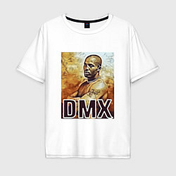 Мужская футболка оверсайз DMX on Fire