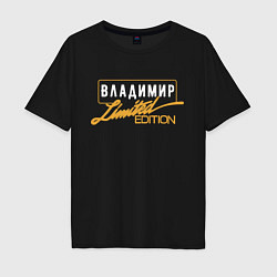 Мужская футболка оверсайз Владимир Limited Edition