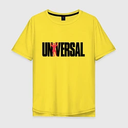 Футболка оверсайз мужская ANIMAL UNIVERSAL ЭНИМАЛ, цвет: желтый