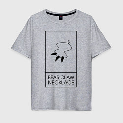 Мужская футболка оверсайз Bear Claw