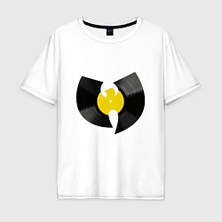 Футболка оверсайз мужская Wu-Tang Vinyl, цвет: белый