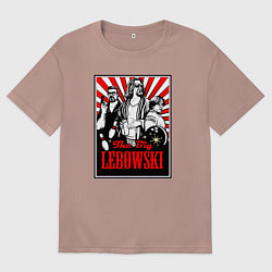 Мужская футболка оверсайз Большой Лебовский