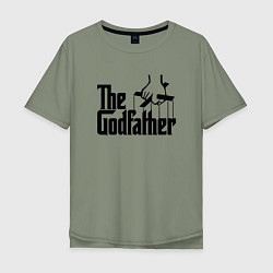 Футболка оверсайз мужская The Godfather, цвет: авокадо