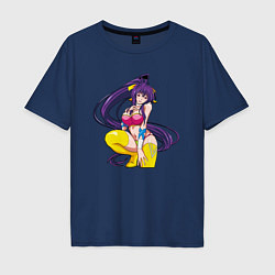 Мужская футболка оверсайз Anime girl 18