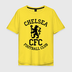 Футболка оверсайз мужская Chelsea CFC, цвет: желтый