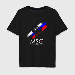Мужская футболка оверсайз Russia Our Side New 202223