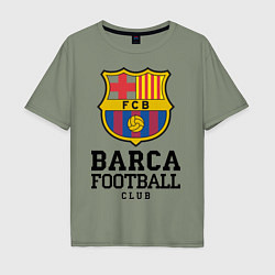 Мужская футболка оверсайз Barcelona Football Club