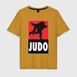 Мужская футболка оверсайз Judo