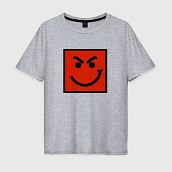 Мужская футболка оверсайз BON JOVI HAVE A NICE DAY SMILE LOGO