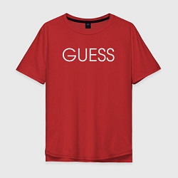 Мужская футболка оверсайз GUESS