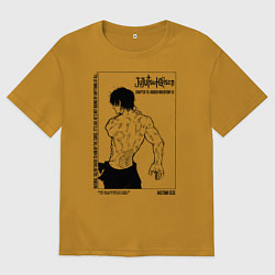 Мужская футболка оверсайз Акутами Геге Магическая Битва