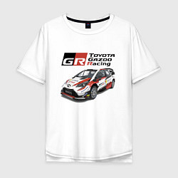 Мужская футболка оверсайз Toyota Yaris Racing Development