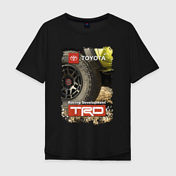 Мужская футболка оверсайз Toyota Racing Development Team