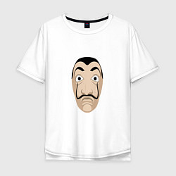 Мужская футболка оверсайз Dali Face