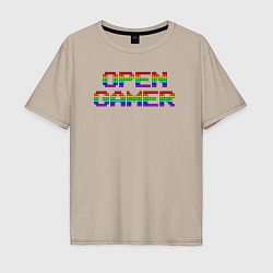 Мужская футболка оверсайз Open Gamer