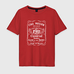 Мужская футболка оверсайз CSKA MOSCOW since 1911