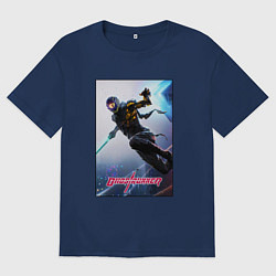 Мужская футболка оверсайз Ghostrunner Гостраннер